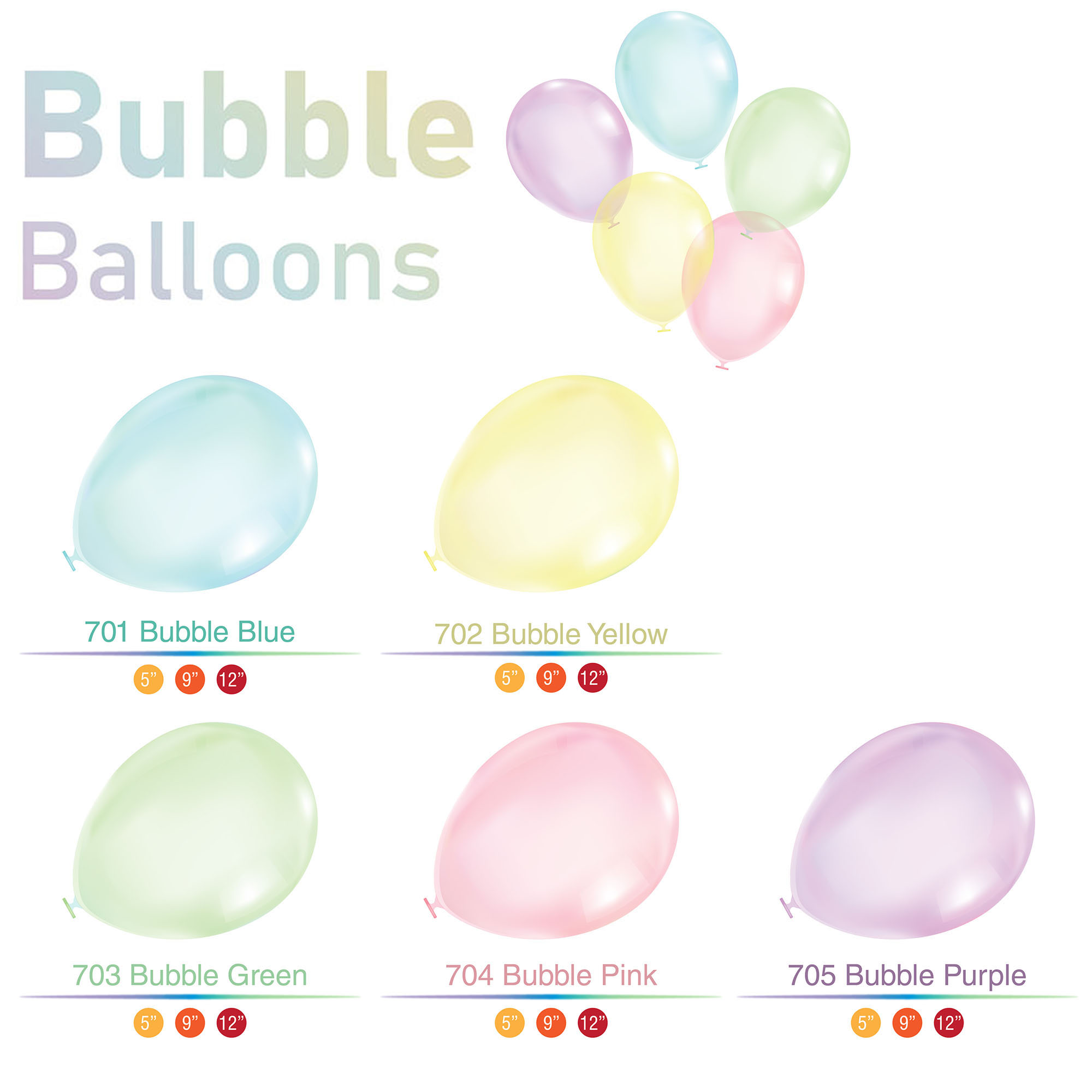 BUBBLE BALLOONS – PartyDragon